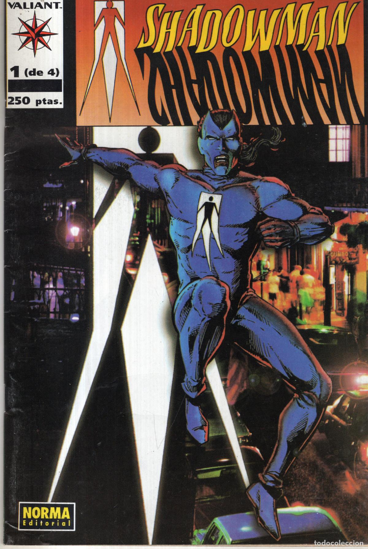 C&oacute;mics: SHADOWMAN COMPLETA 1 AL 4 - NORMA - BUEN ESTADO - Foto 2