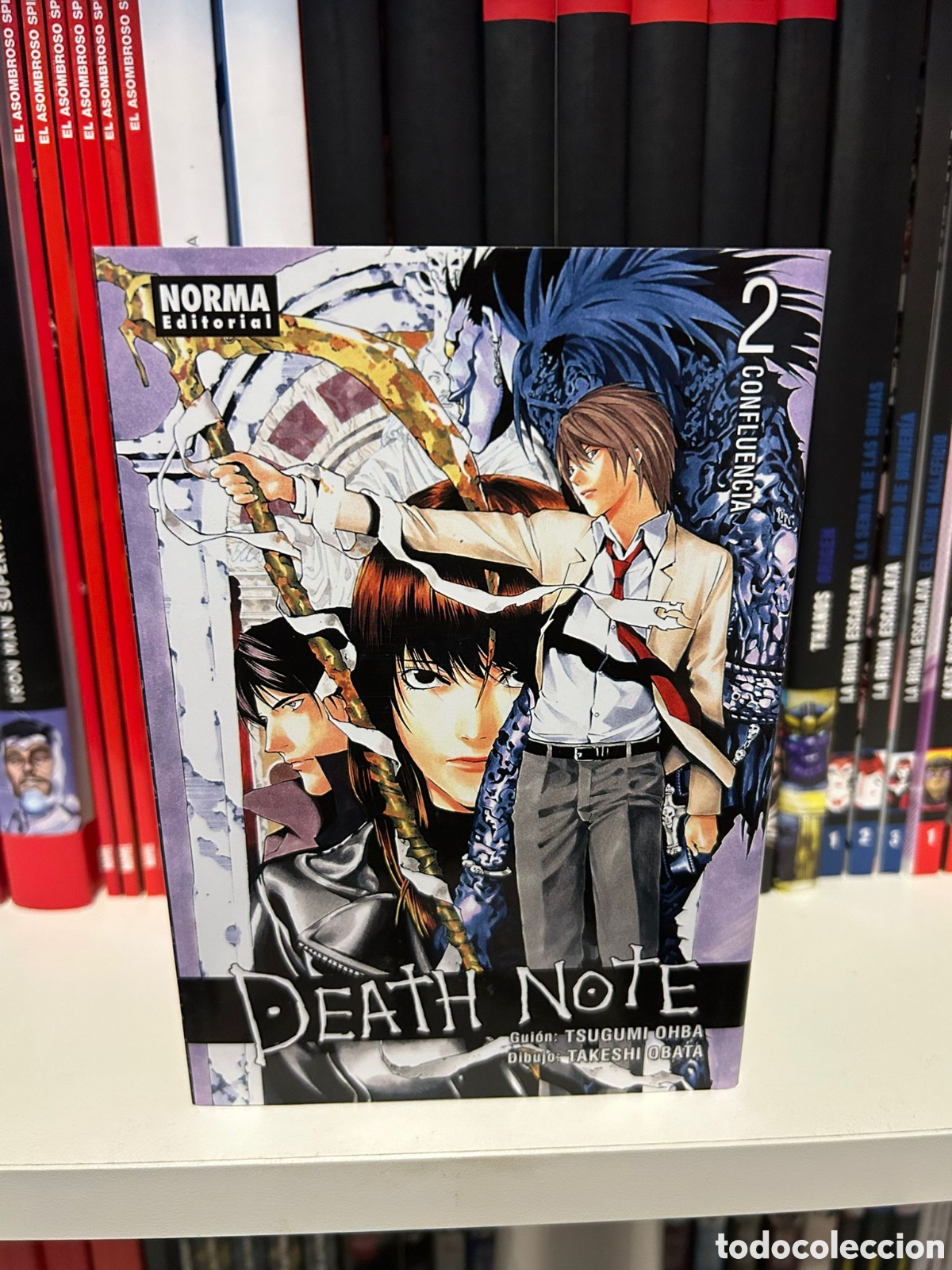 C&oacute;mics: DEATH NOTE #02 (TAPA BLANDA-NUEVO) - Foto 1