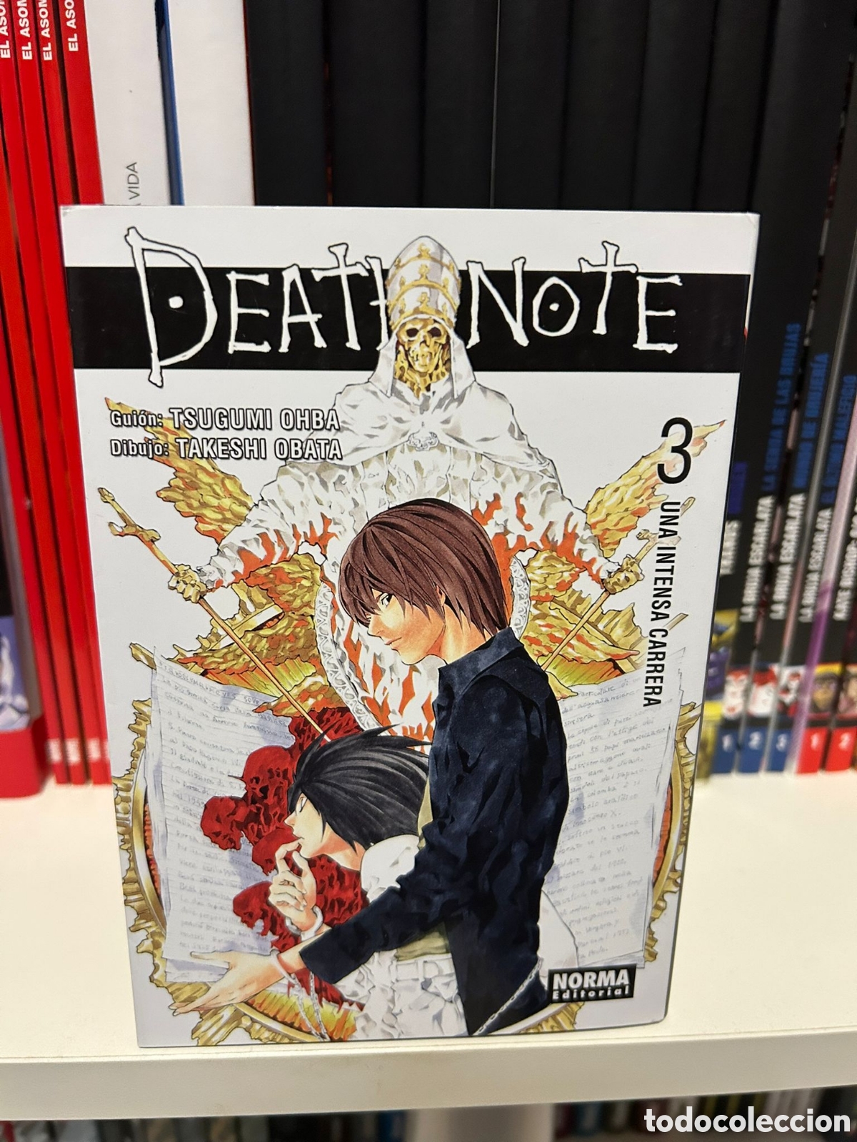 C&oacute;mics: DEATH NOTE #03 (TAPA BLANDA-NUEVO) - Foto 1