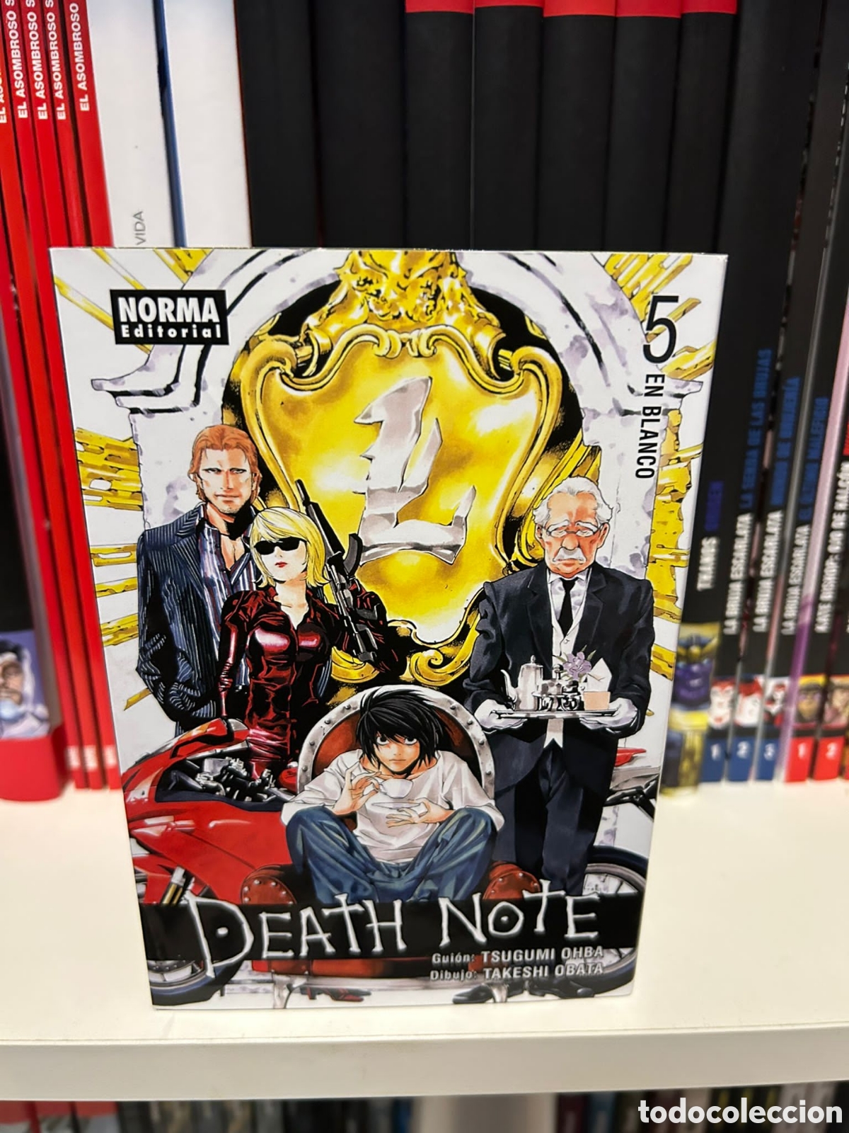 C&oacute;mics: DEATH NOTE #05 (TAPA BLANDA-NUEVO) - Foto 1