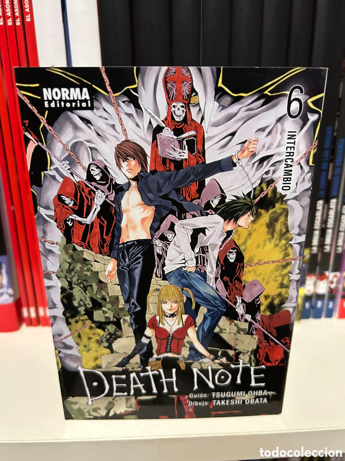 C&oacute;mics: DEATH NOTE #06 (TAPA BLANDA-NUEVO) - Foto 1