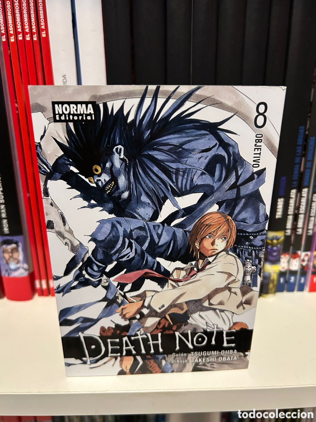 C&oacute;mics: DEATH NOTE #08 (TAPA BLANDA-NUEVO) - Foto 1