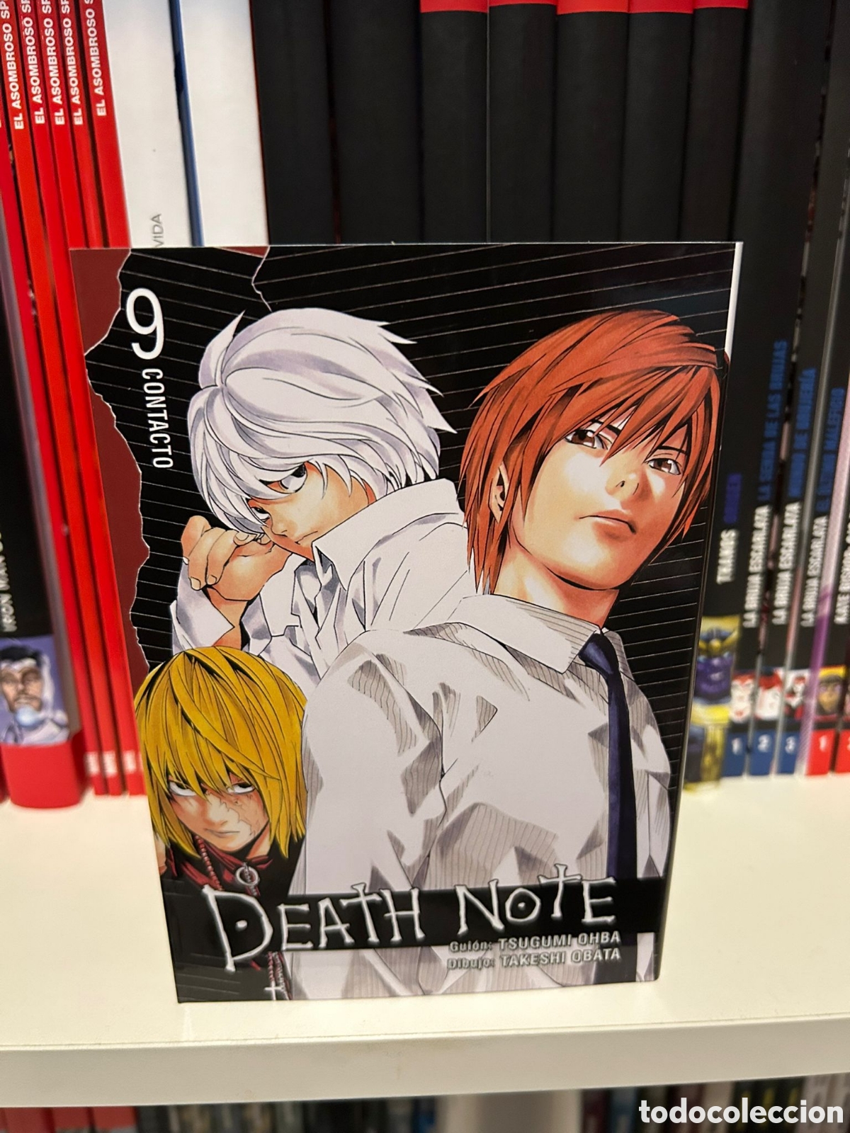 C&oacute;mics: DEATH NOTE #09 (TAPA BLANDA-NUEVO) - Foto 1