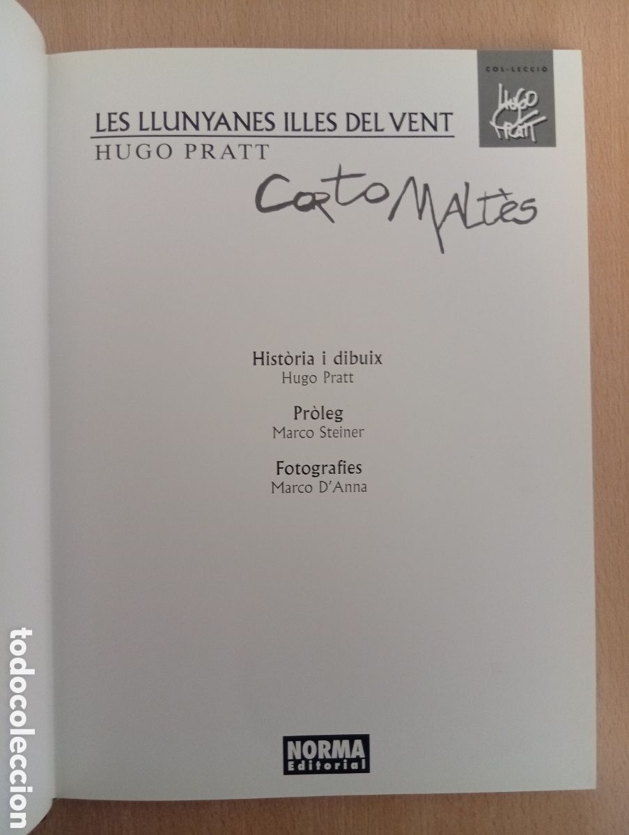 C&oacute;mics: LES LLUNYANES ILLES DEL VENT. Hugo Pratt - Foto 10