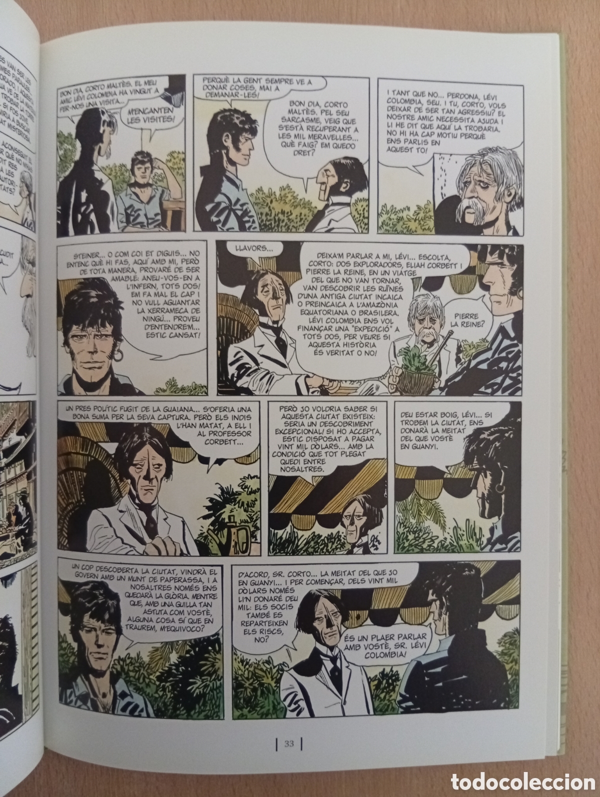 C&oacute;mics: LES LLUNYANES ILLES DEL VENT. Hugo Pratt - Foto 16