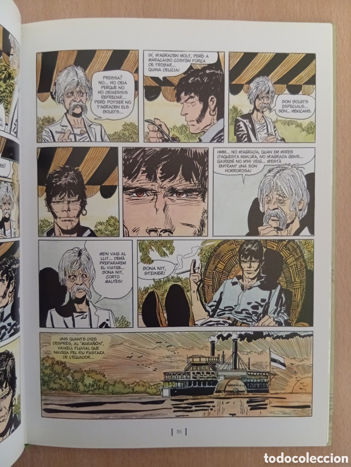 C&oacute;mics: LES LLUNYANES ILLES DEL VENT. Hugo Pratt - Foto 17