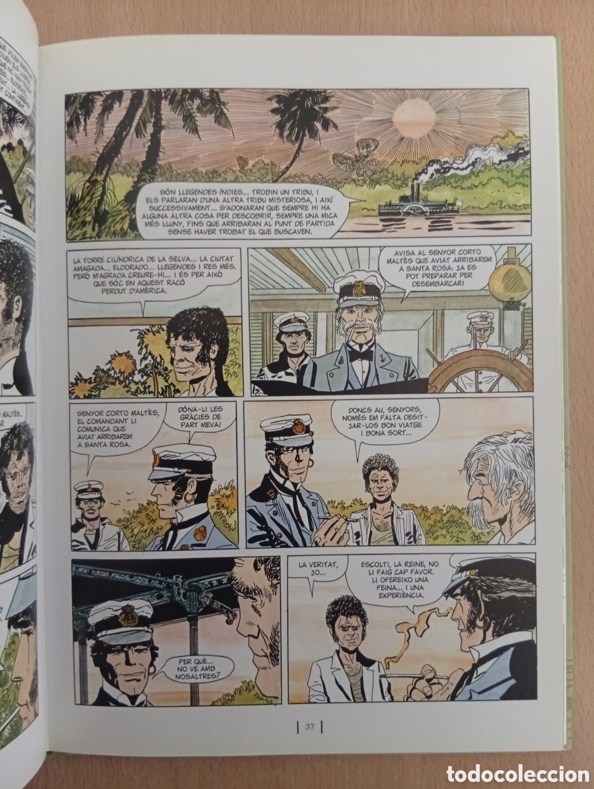C&oacute;mics: LES LLUNYANES ILLES DEL VENT. Hugo Pratt - Foto 18