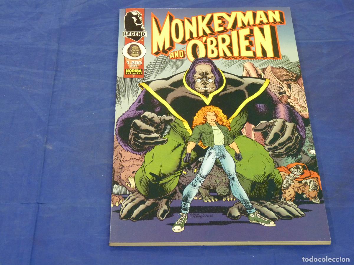 C&oacute;mics: Monkeyman Obrien Muy Buen estado CPB - Foto 1