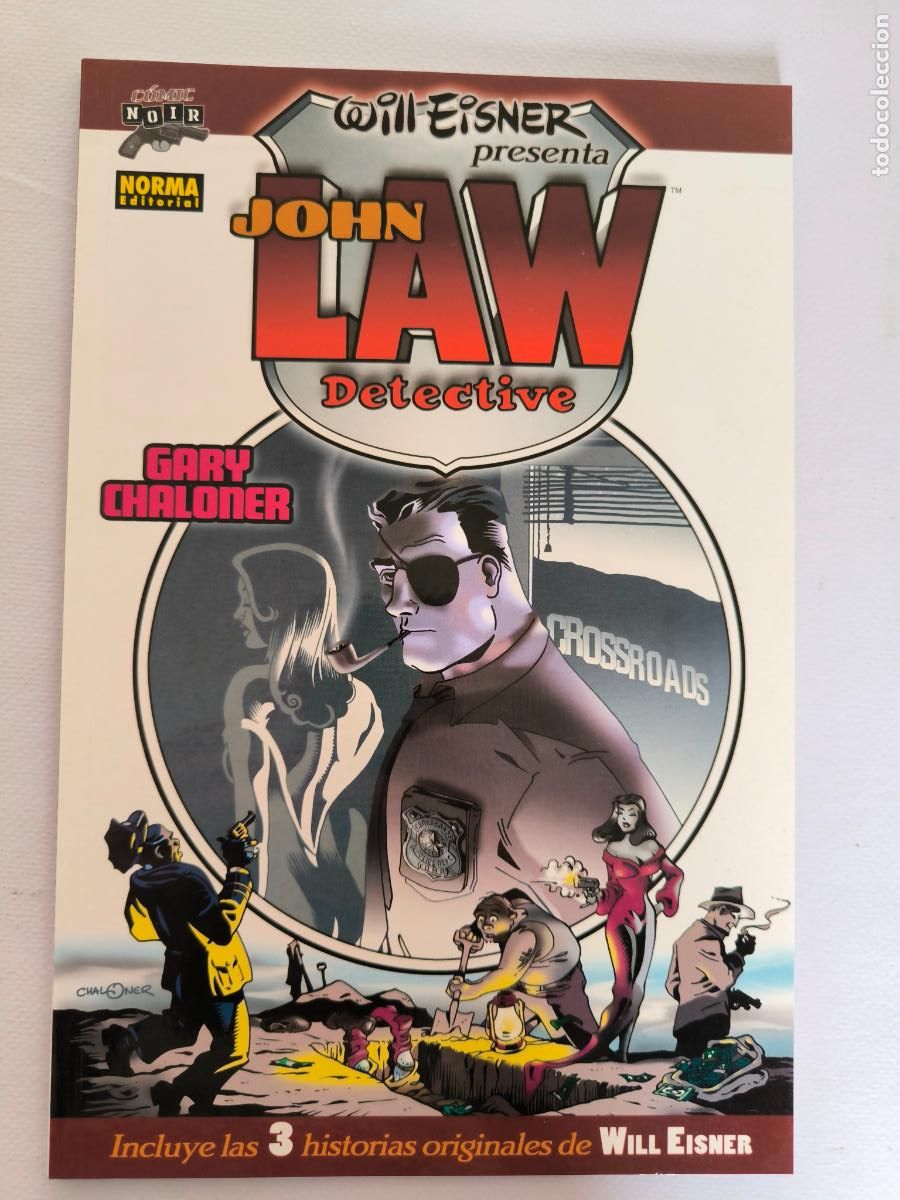 C&oacute;mics: JOHN LAW DETECTIVE - GARY CHALONER, WILL EISNER - NORMA (8Y*) - Foto 1