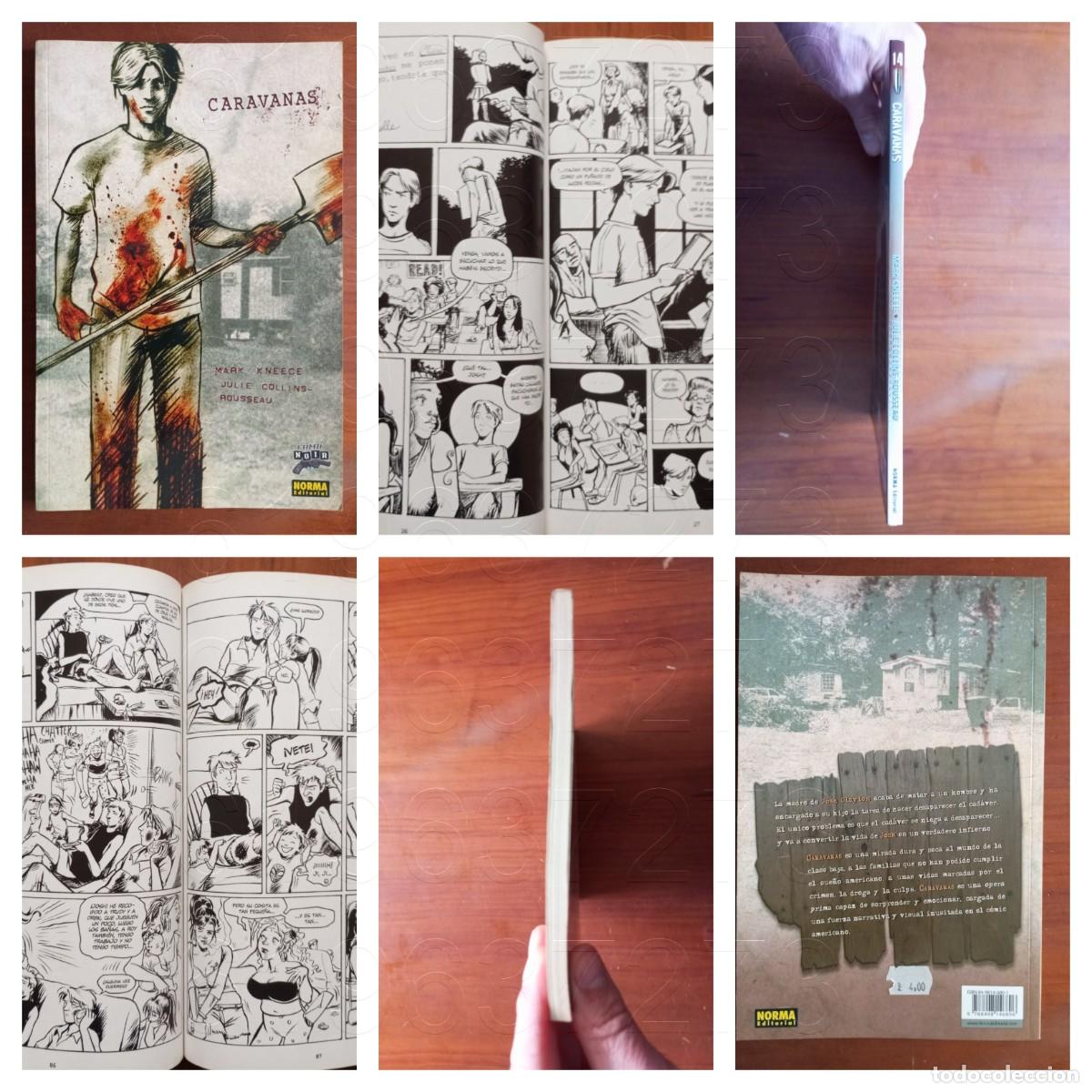 C&oacute;mics: CARAVANAS MARK KNEECE NORMA 166PGS COLECCION COMIC NOIR 14 COMIC2 - Foto 1