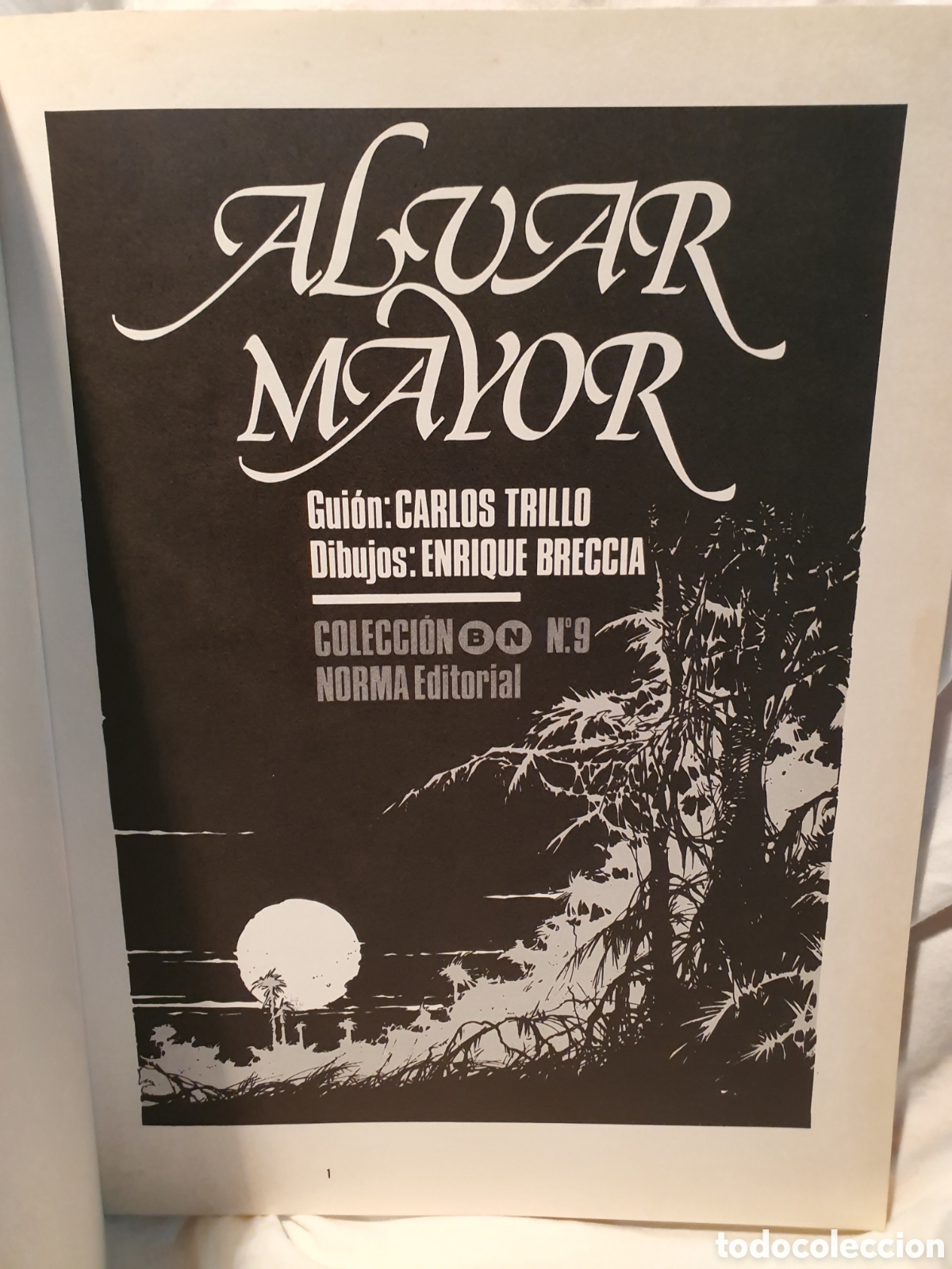 C&oacute;mics: ALVAR MAYOR. TRILLO, E. BRECCIA. NORMA EDITORIAL. - Foto 2