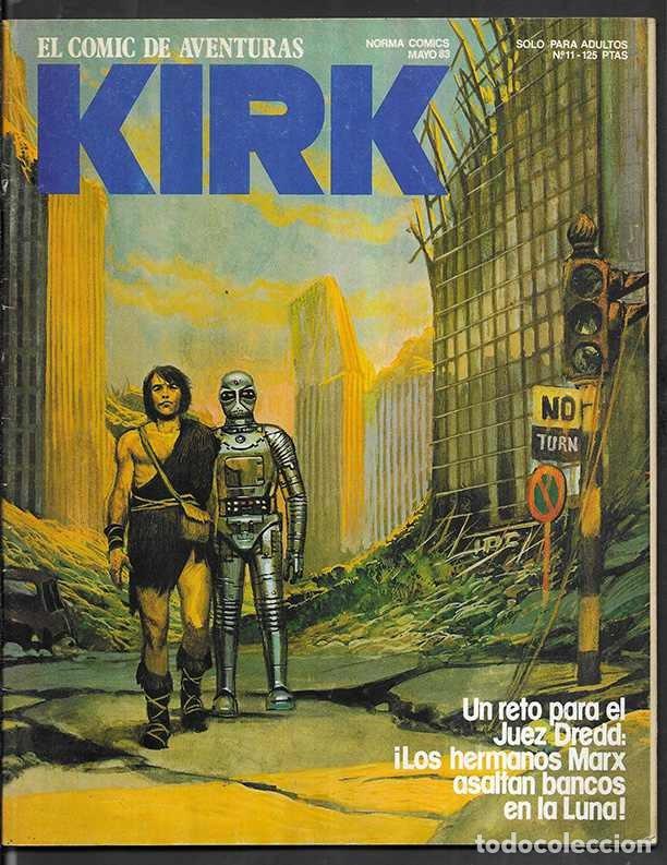 C&oacute;mics: Kirk. El Comic de Aventuras. N&ordm; 11 Norma Comics. 1983 - Foto 1