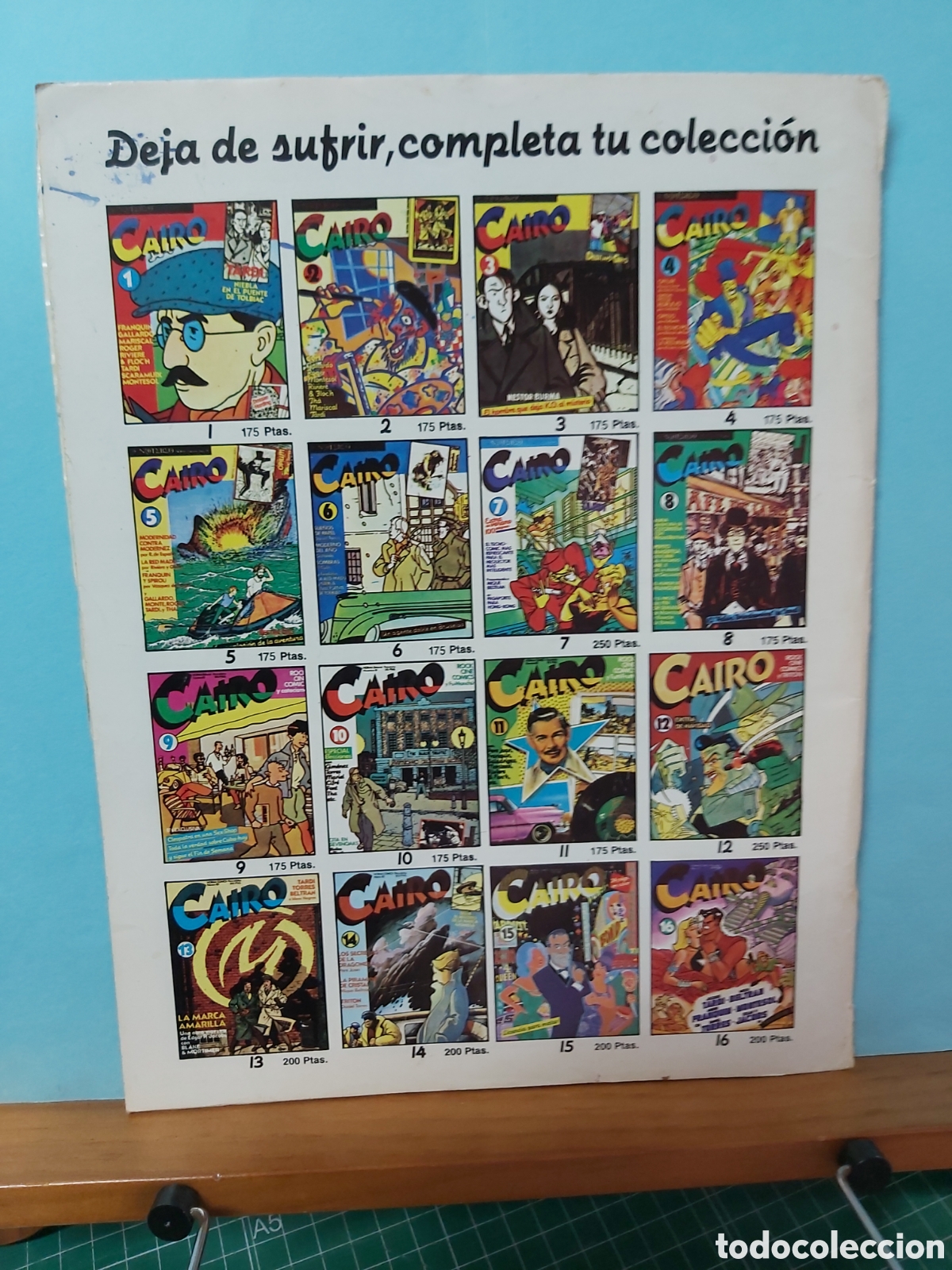 C&oacute;mics: * CAIRO * N&ordm; 26 * NORMA COMICS 1983 * - Foto 3