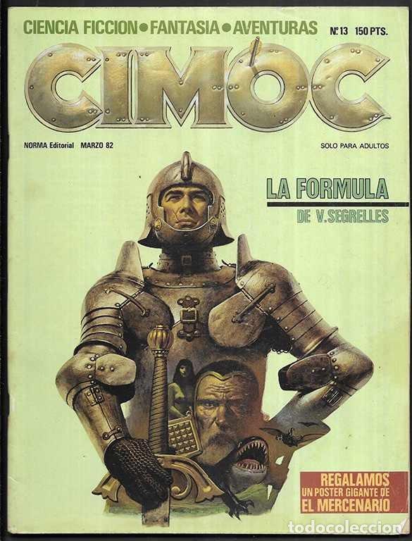C&oacute;mics: Cimoc N&ordm; 13 La Formula de V. Segrelles Norma Editorial Marzo 1982 - Foto 1