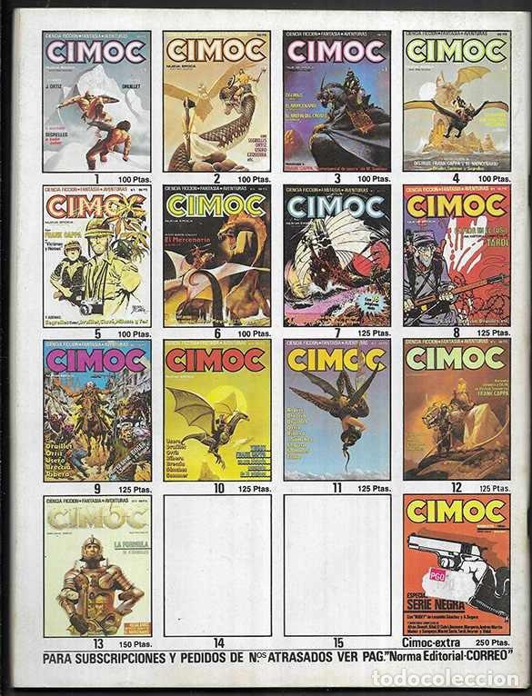 C&oacute;mics: Cimoc N&ordm; 13 La Formula de V. Segrelles Norma Editorial Marzo 1982 - Foto 2