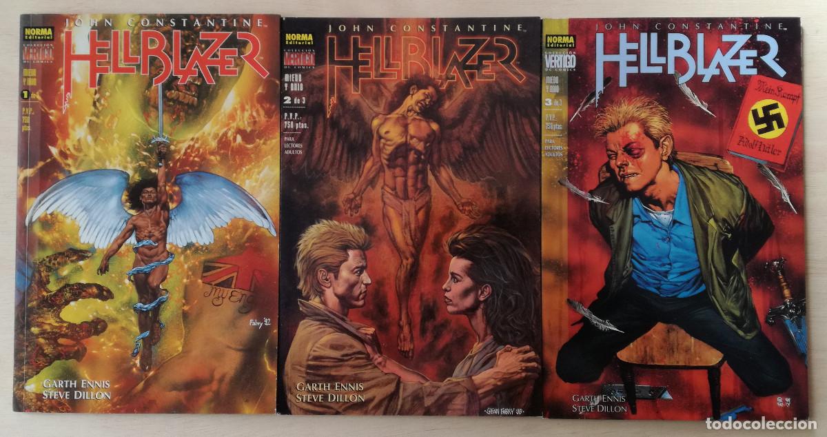C&oacute;mics: LOTE HELLBLAZER DE GARETH ENNIS Y STEVE DILLON EN VERTIGO NORMA COMPLETO - Foto 2