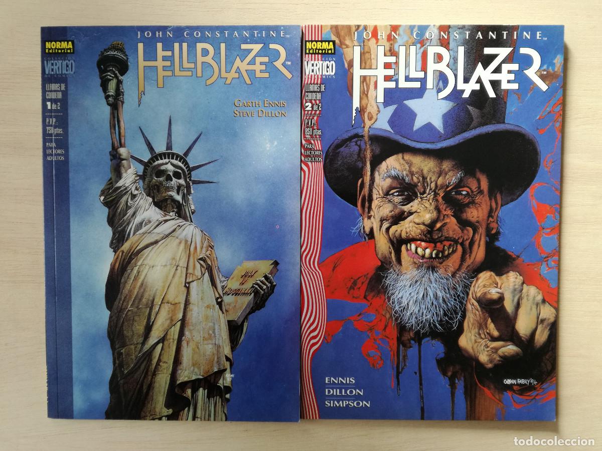 C&oacute;mics: LOTE HELLBLAZER DE GARETH ENNIS Y STEVE DILLON EN VERTIGO NORMA COMPLETO - Foto 4