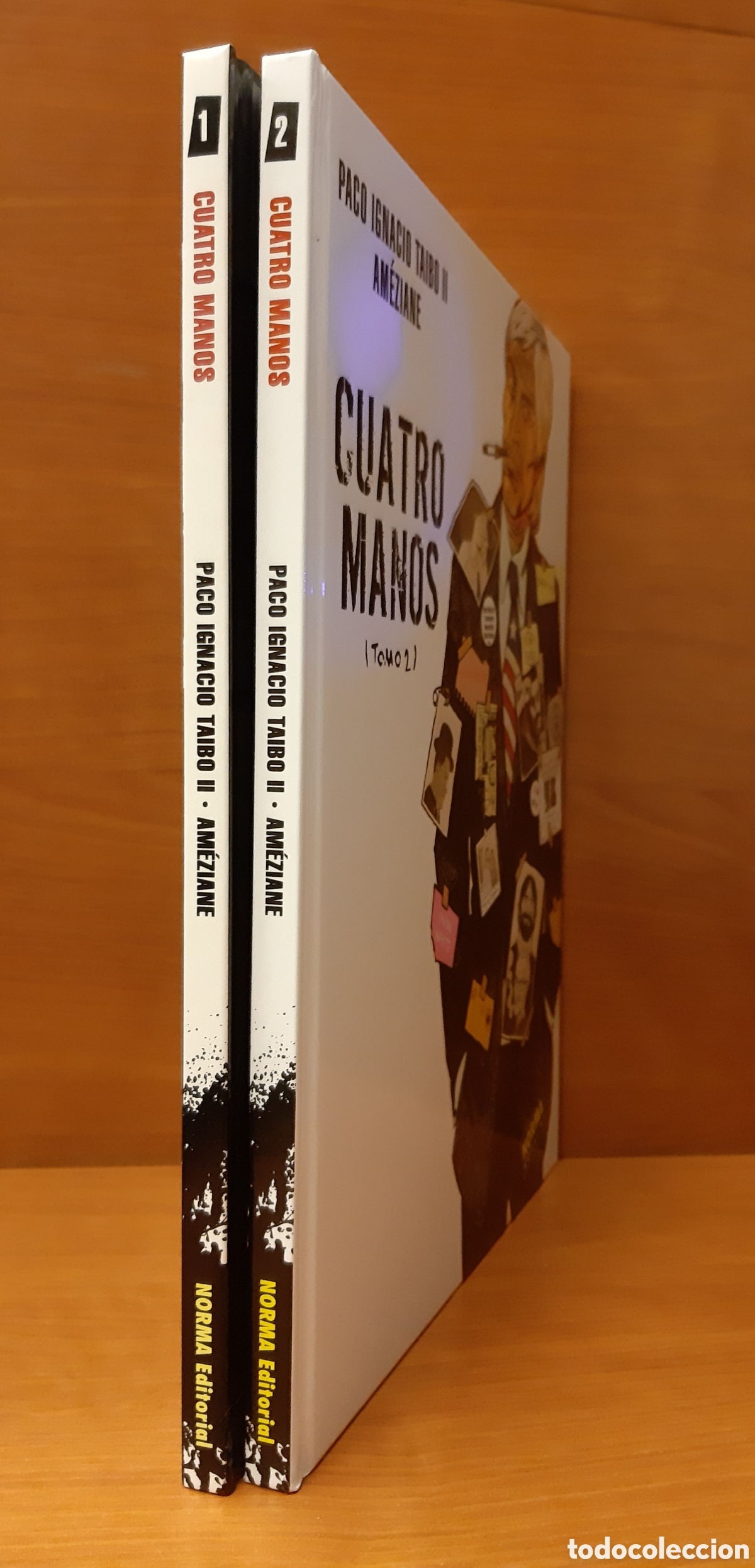 C&oacute;mics: Cuatro manos 1 y 2 -Paco Ignacio Taibo II y Am&eacute;ziane - Foto 2