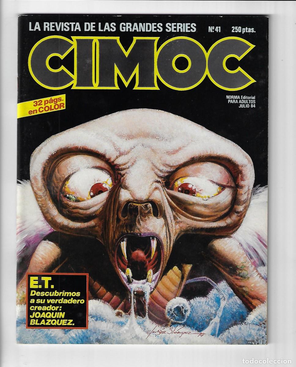 C&oacute;mics: Norma. Cimoc. 41. E.T. el extraterrestre. Joaqu&iacute;n Blazquez. - Foto 1