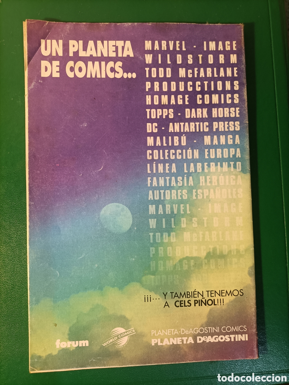 C&oacute;mics: CAT&Aacute;LOGO GENERAL DE C&Oacute;MICS. PLANETA 1998. - Foto 2