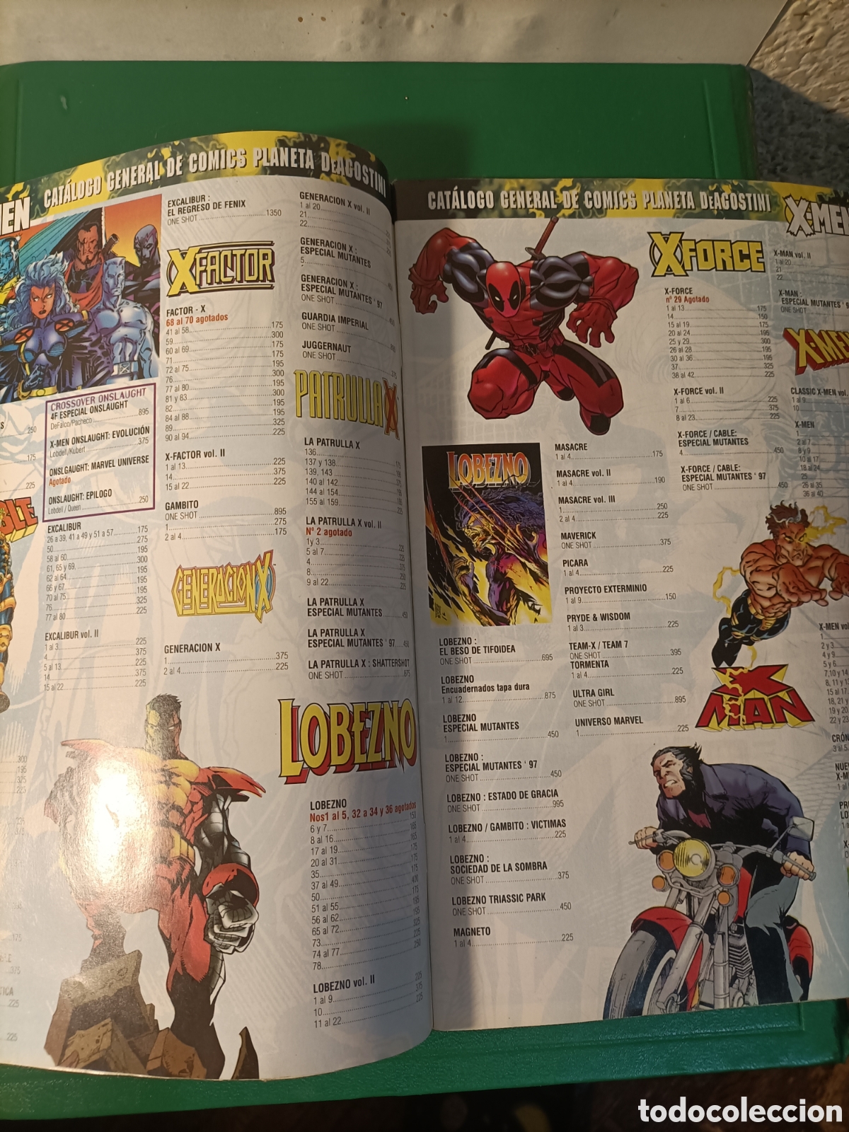 C&oacute;mics: CAT&Aacute;LOGO GENERAL DE C&Oacute;MICS. PLANETA 1998. - Foto 4
