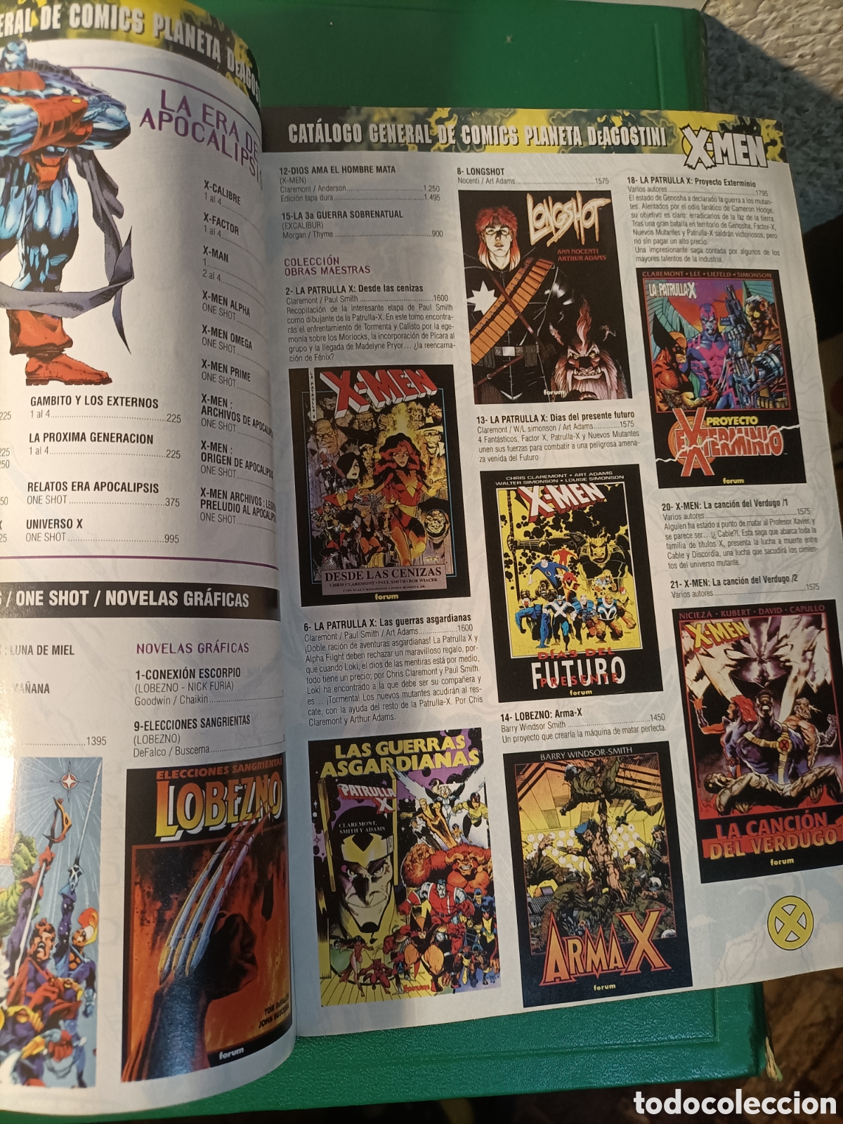 C&oacute;mics: CAT&Aacute;LOGO GENERAL DE C&Oacute;MICS. PLANETA 1998. - Foto 5