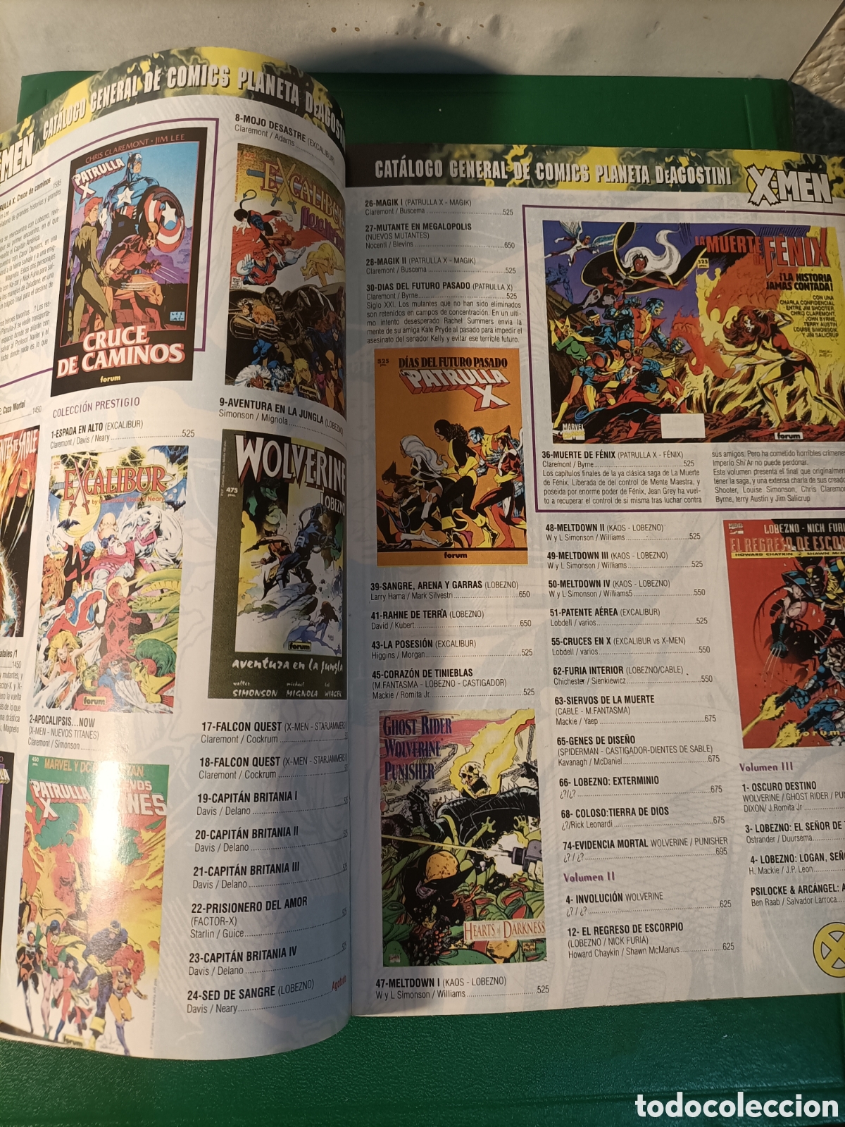 C&oacute;mics: CAT&Aacute;LOGO GENERAL DE C&Oacute;MICS. PLANETA 1998. - Foto 6