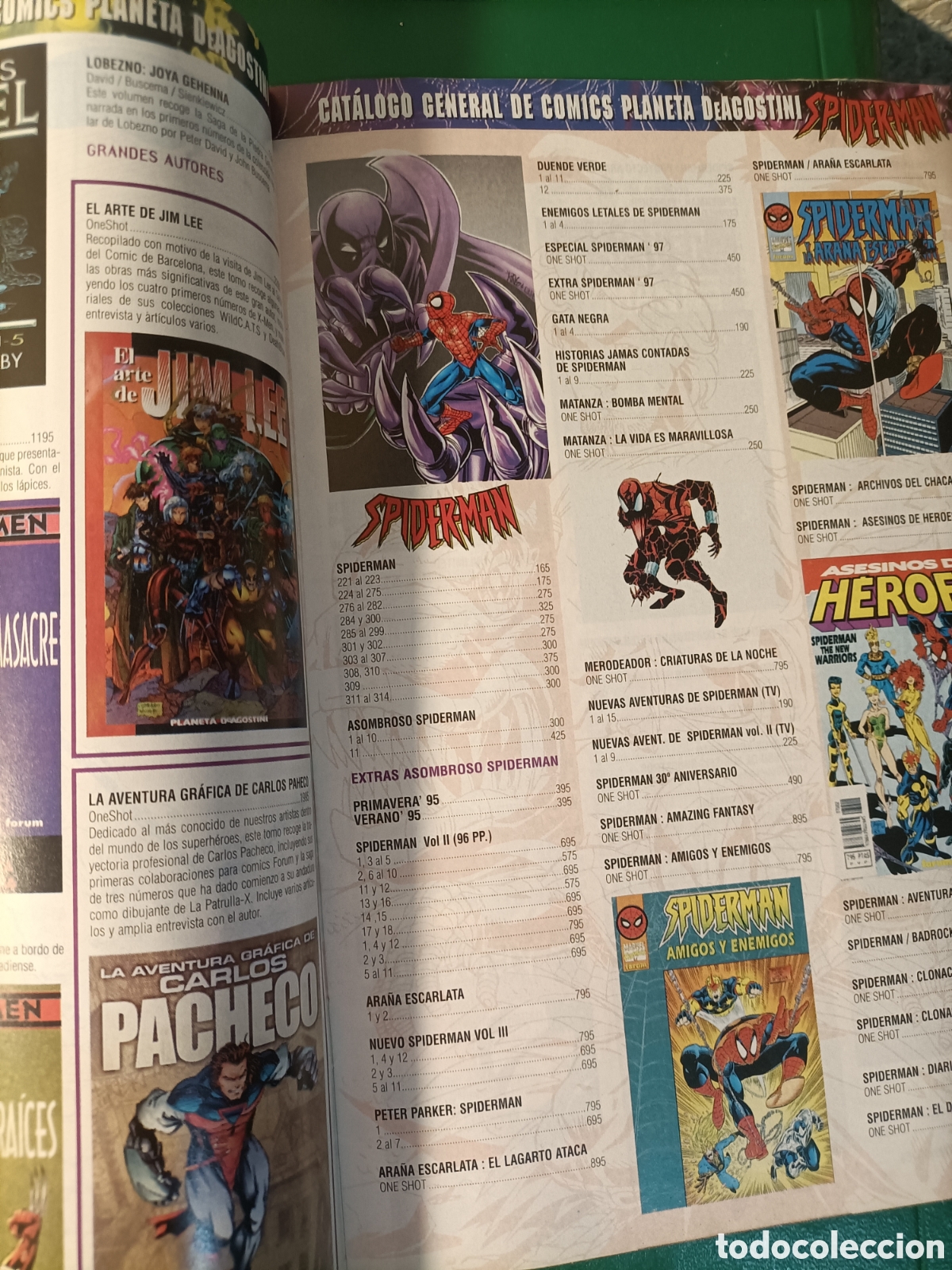 C&oacute;mics: CAT&Aacute;LOGO GENERAL DE C&Oacute;MICS. PLANETA 1998. - Foto 7