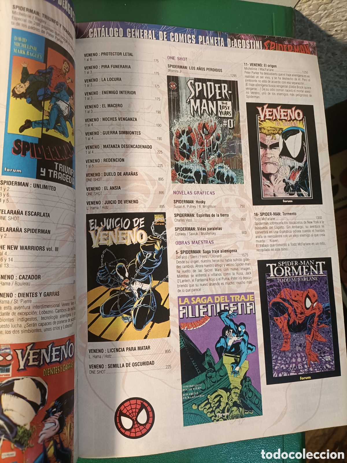 C&oacute;mics: CAT&Aacute;LOGO GENERAL DE C&Oacute;MICS. PLANETA 1998. - Foto 8