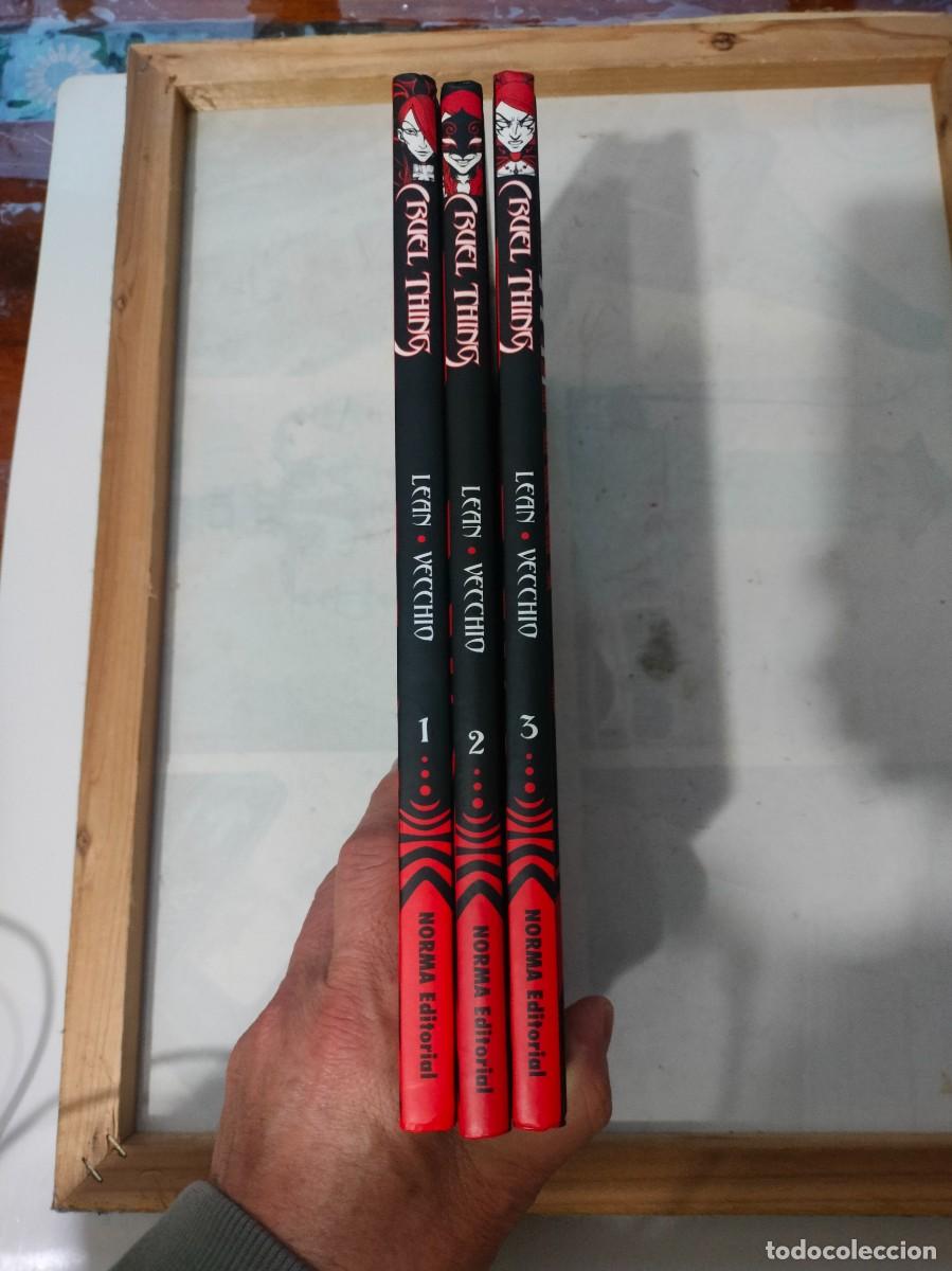 C&oacute;mics: CRUEL THINGS COLECCI&Oacute;N COMPLETA TRES TOMOS-LEAN -VECCHIO. - Foto 3