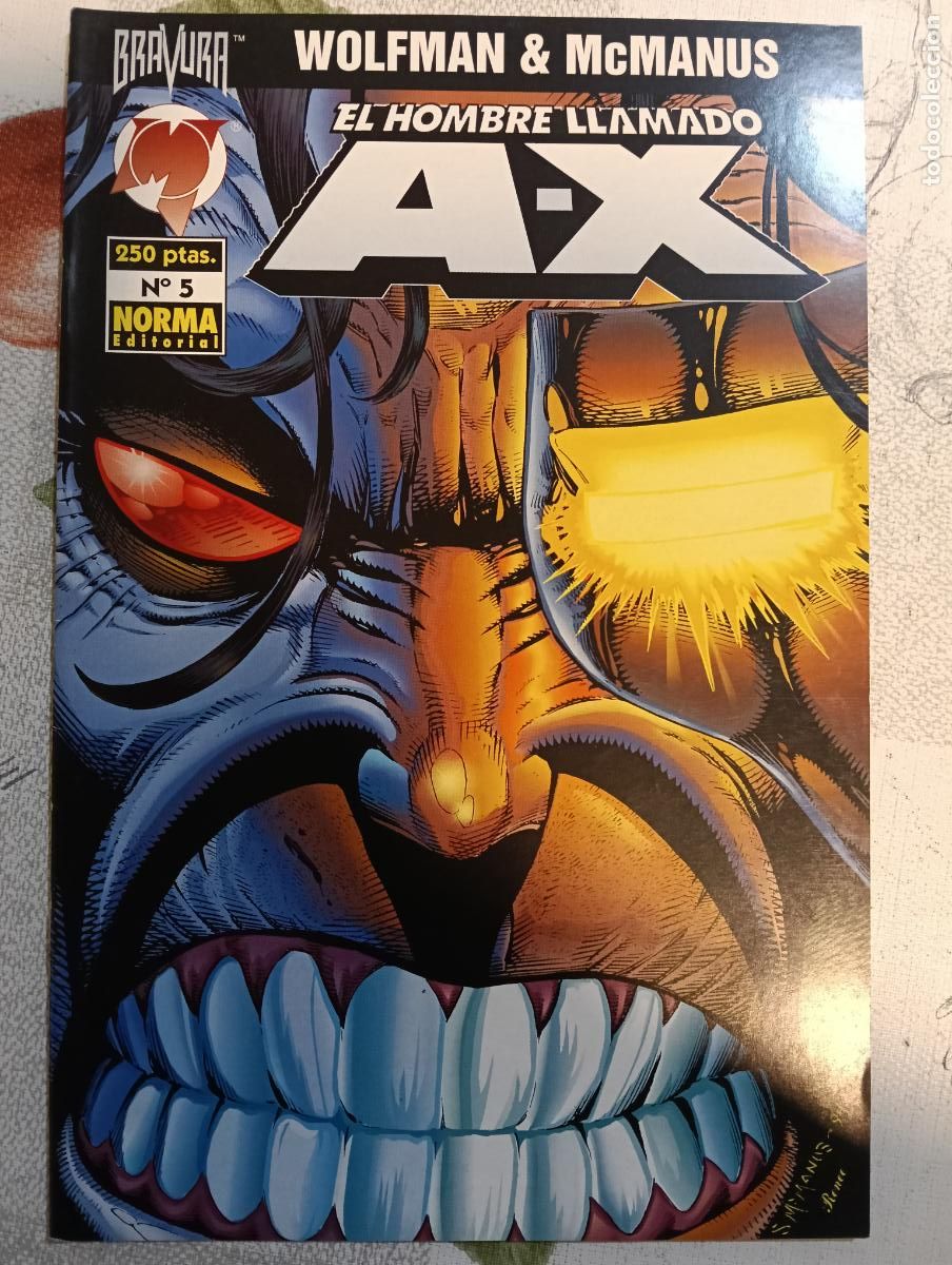 C&oacute;mics: EL HOMBRE LLAMADO A-X N&ordm; 5 - NORMA - Foto 1