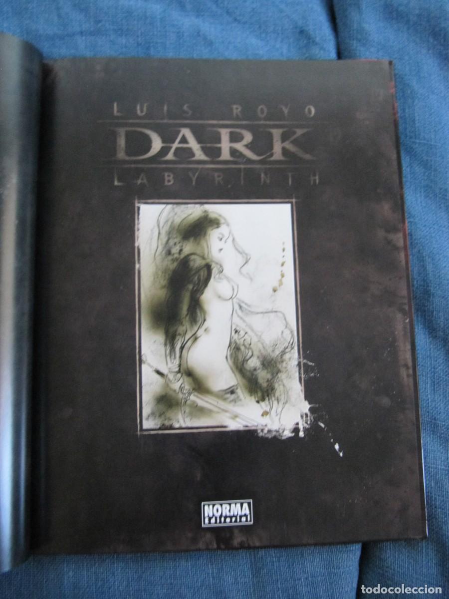C&oacute;mics: LUIS ROYO &ndash; DARK LABYRINTH + POSTAL - Foto 5