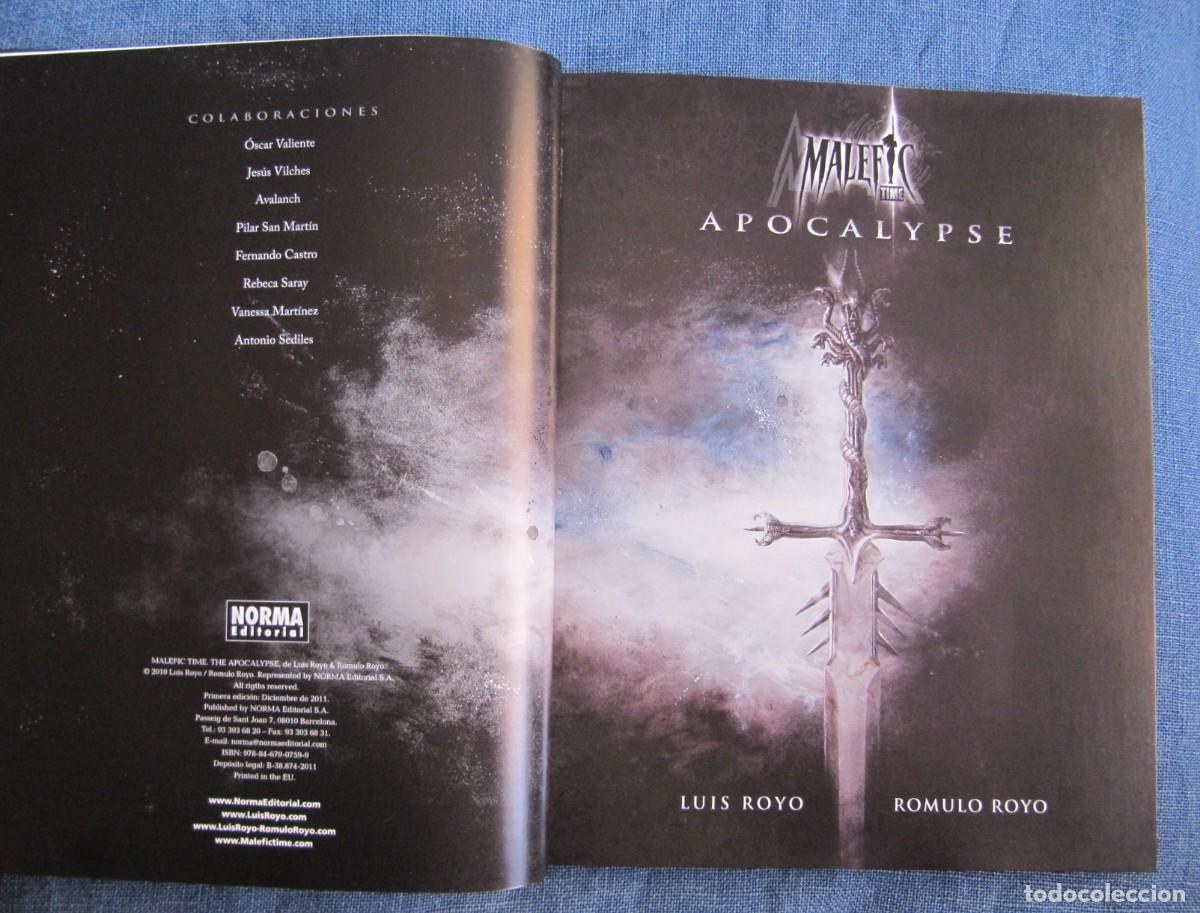 C&oacute;mics: LUIS Y ROMULO ROYO &ndash; MALEFIC TIME - APOCALYPSE - Foto 9