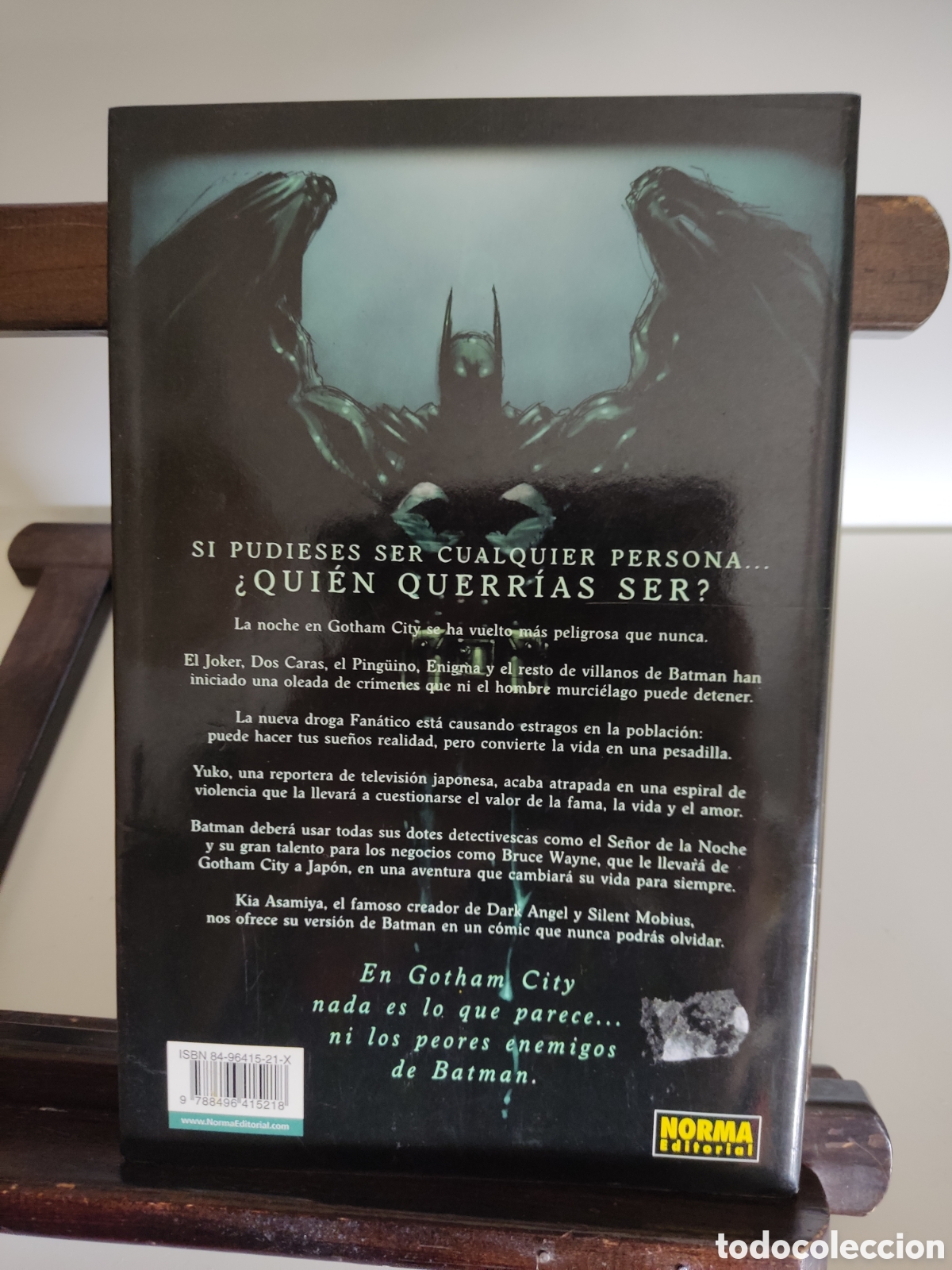 C&oacute;mics: Batman. El hijo de los sue&ntilde;os/ Kia Asamiya/ Norma, 2004 - Foto 2