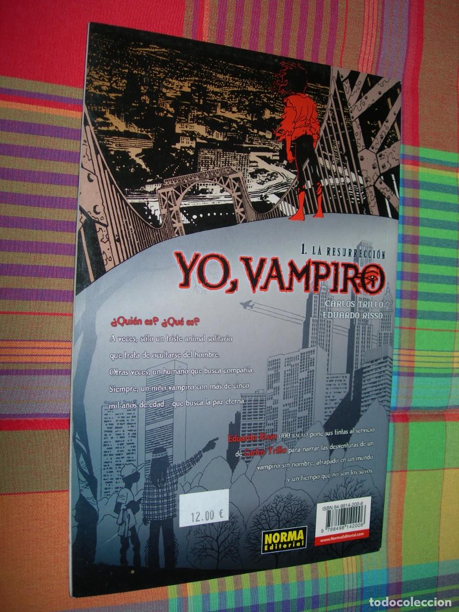 C&oacute;mics: YO VAMPIRO / LA RESURRECCI&Oacute;N / CARLOS TRILLO - EDUARDO RISSO / NORMA / COMICS - Foto 2