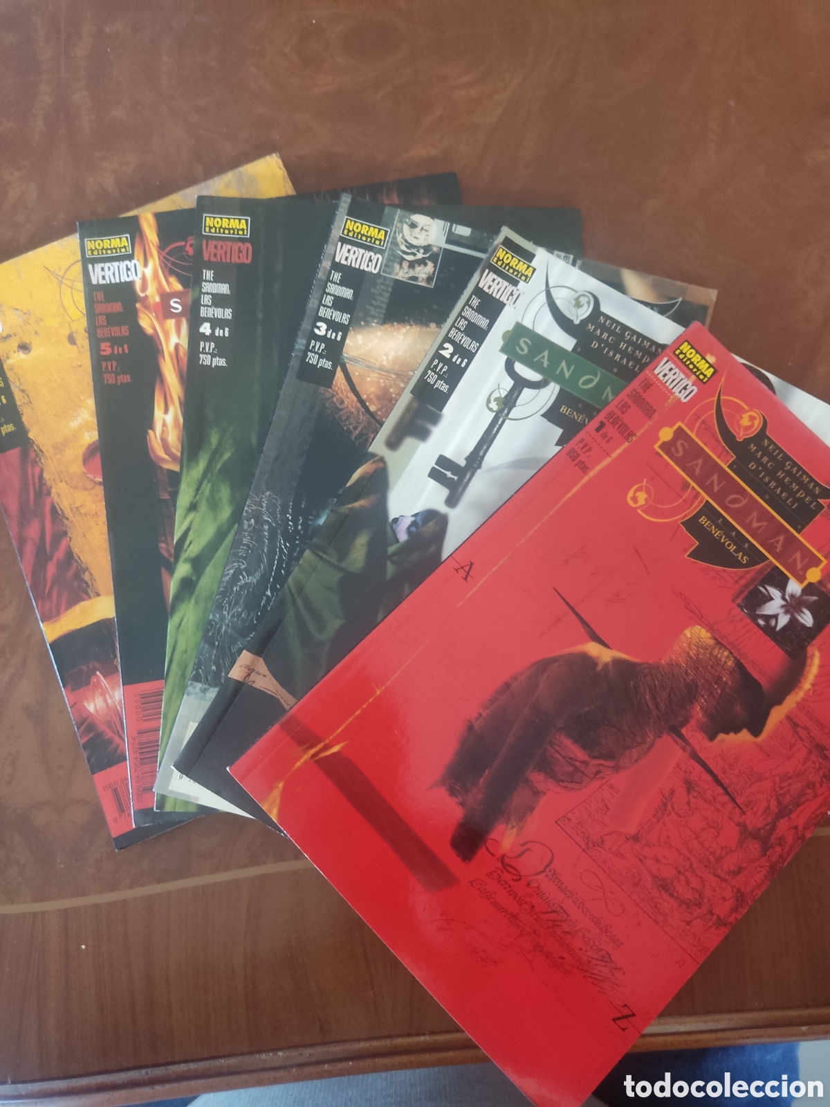 C&oacute;mics: Comic Sandman - Las ben&eacute;volas n&deg; 1 al 6 (Colecci&oacute;n completa) (1997) - Foto 1