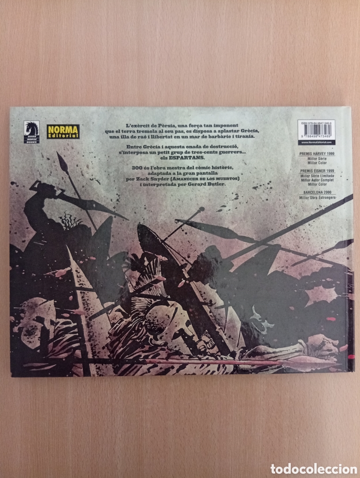 C&oacute;mics: 300. Frank Miller / Lynn Varley. Edici&oacute;n en Catal&aacute;n. - Foto 2