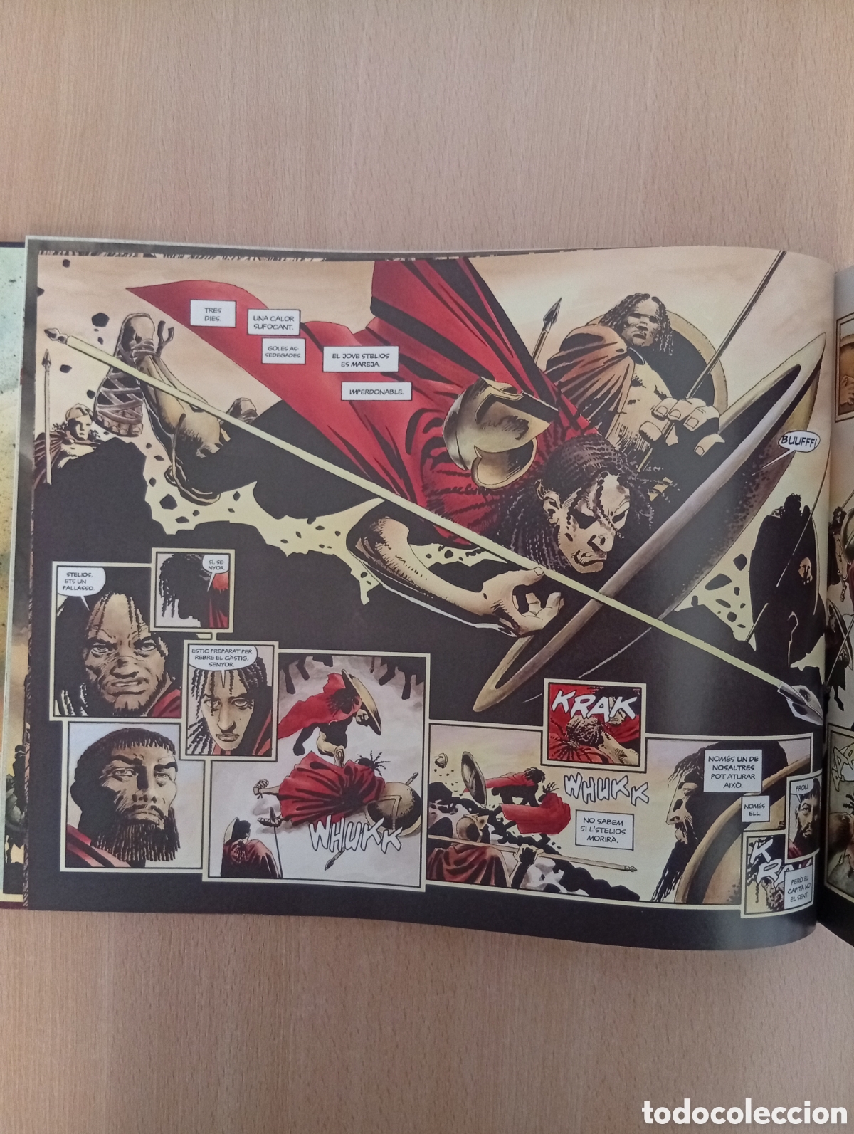 C&oacute;mics: 300. Frank Miller / Lynn Varley. Edici&oacute;n en Catal&aacute;n. - Foto 9