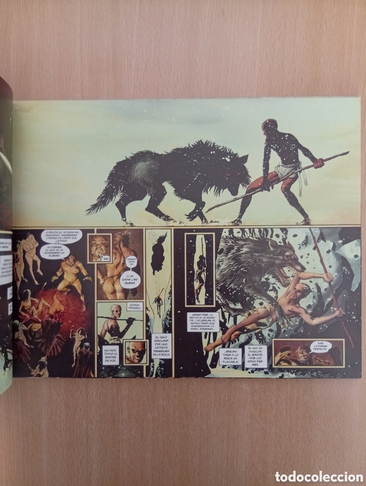 C&oacute;mics: 300. Frank Miller / Lynn Varley. Edici&oacute;n en Catal&aacute;n. - Foto 12