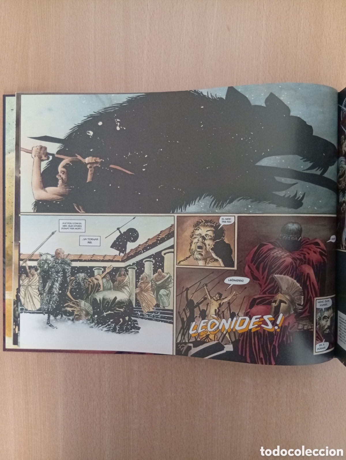 C&oacute;mics: 300. Frank Miller / Lynn Varley. Edici&oacute;n en Catal&aacute;n. - Foto 13