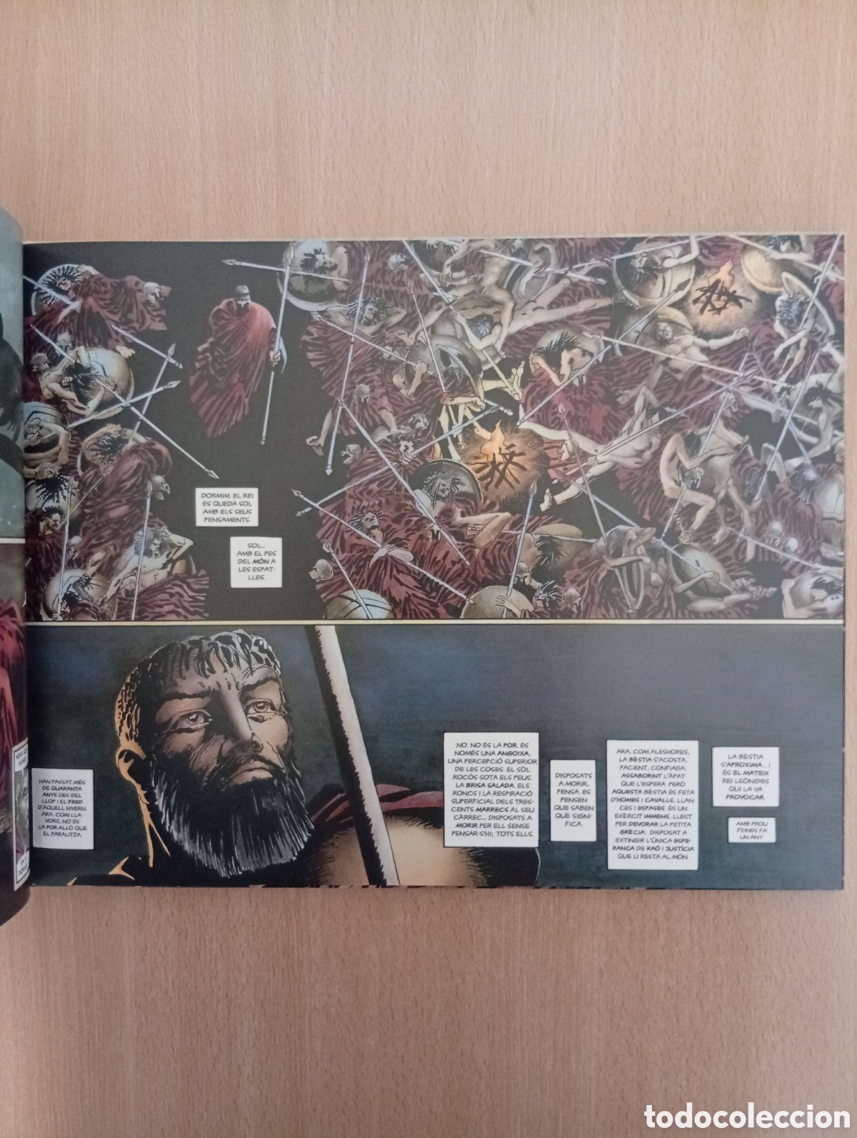 C&oacute;mics: 300. Frank Miller / Lynn Varley. Edici&oacute;n en Catal&aacute;n. - Foto 14