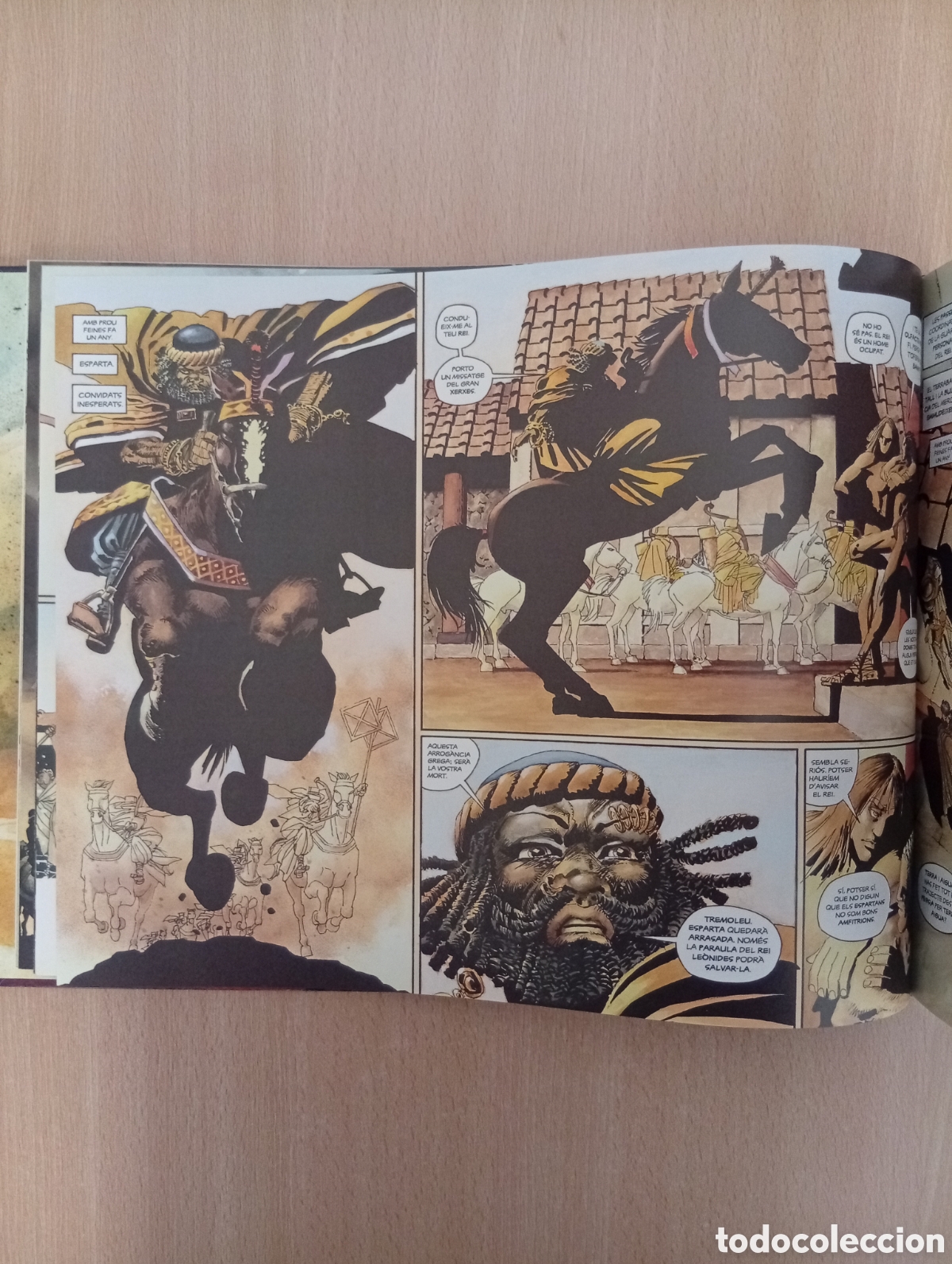 C&oacute;mics: 300. Frank Miller / Lynn Varley. Edici&oacute;n en Catal&aacute;n. - Foto 15