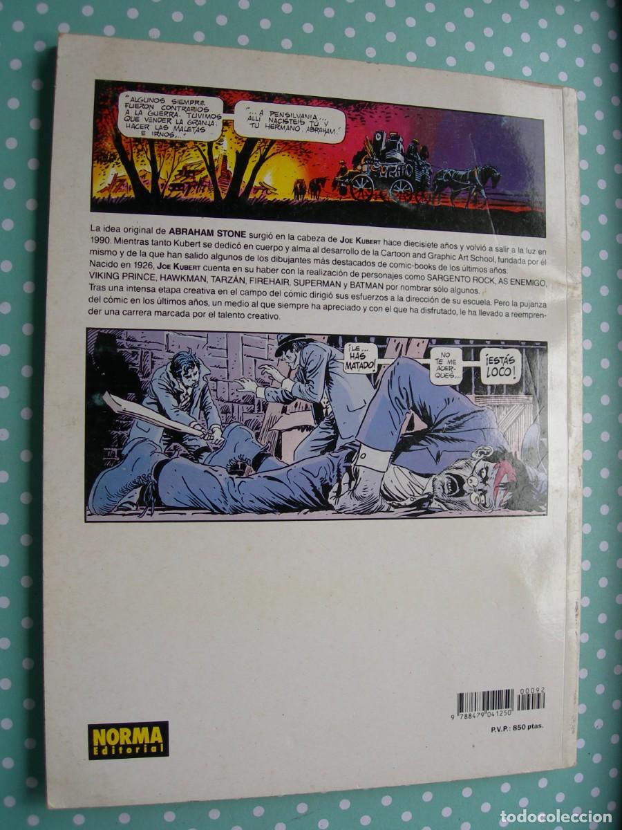 C&oacute;mics: ABRAHAN STONE / RATAS DE CIUDAD / JOE KUBERT / NORMA - Foto 2