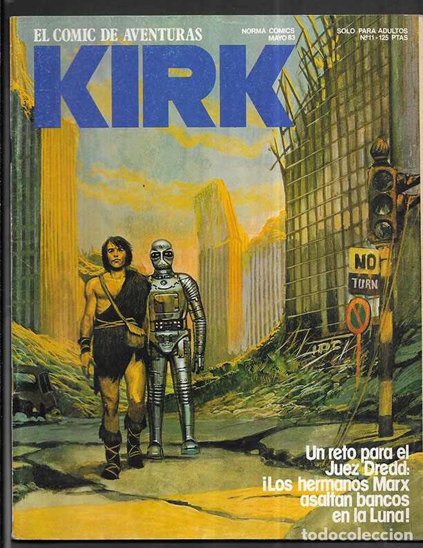 C&oacute;mics: KIRK. El Comic de Aventuras N&ordm; 11 Norma Comics. mayo 1983 - Foto 1