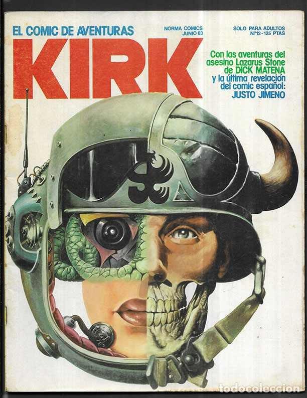 C&oacute;mics: KIRK. El Comic de Aventuras N&ordm; 12 Norma Comics. mayo 1983 - Foto 1