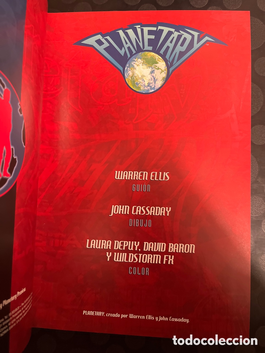 C&oacute;mics: PLANETARY N.1 VOLUMEN UNO de WARREN ELLIS ( 2007/2010 ) - Foto 3
