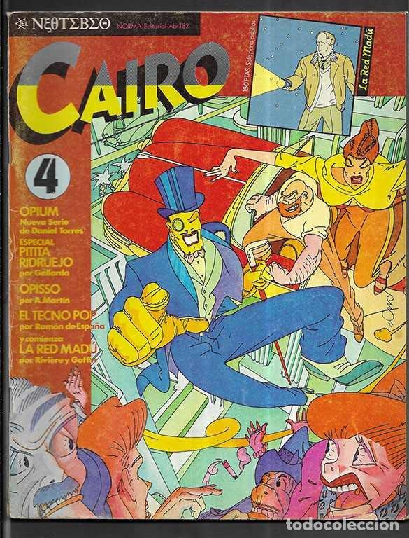 C&oacute;mics: CAIRO Neotebeo. N&ordm;- 4 Opium Norma Editorial 1982 - Foto 1