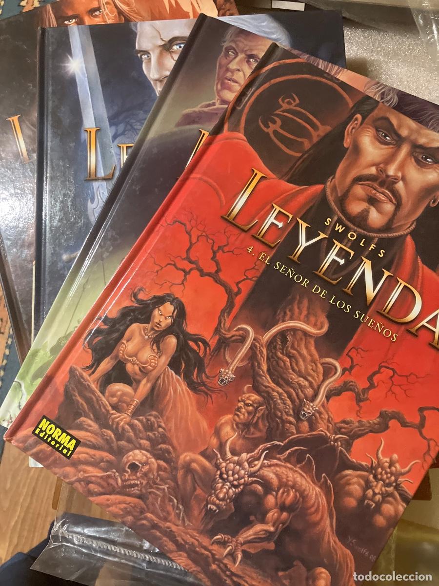 C&oacute;mics: LEYENDA - 4 TOMOS DE 5 COMPLETA - NORMA - SWOLFS - Foto 1
