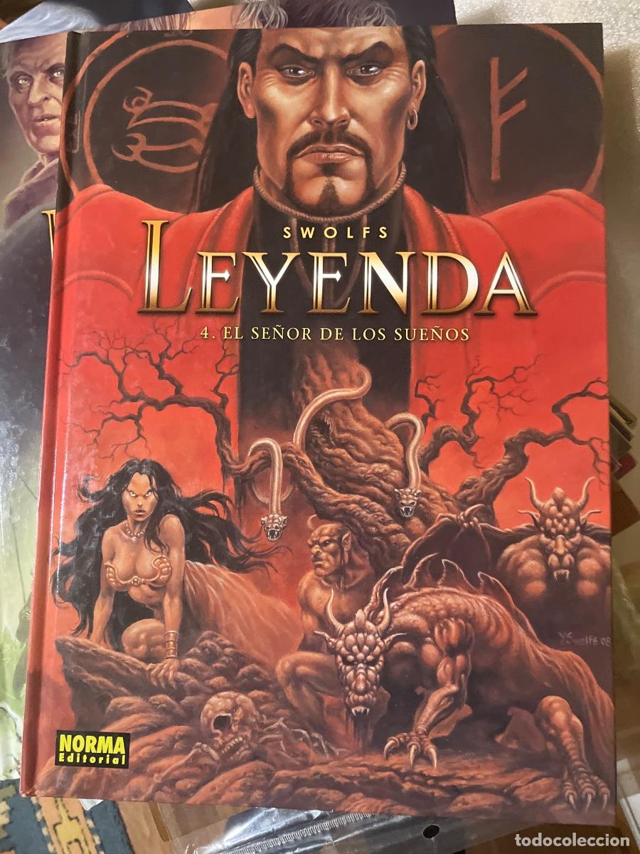 C&oacute;mics: LEYENDA - 4 TOMOS DE 5 COMPLETA - NORMA - SWOLFS - Foto 2
