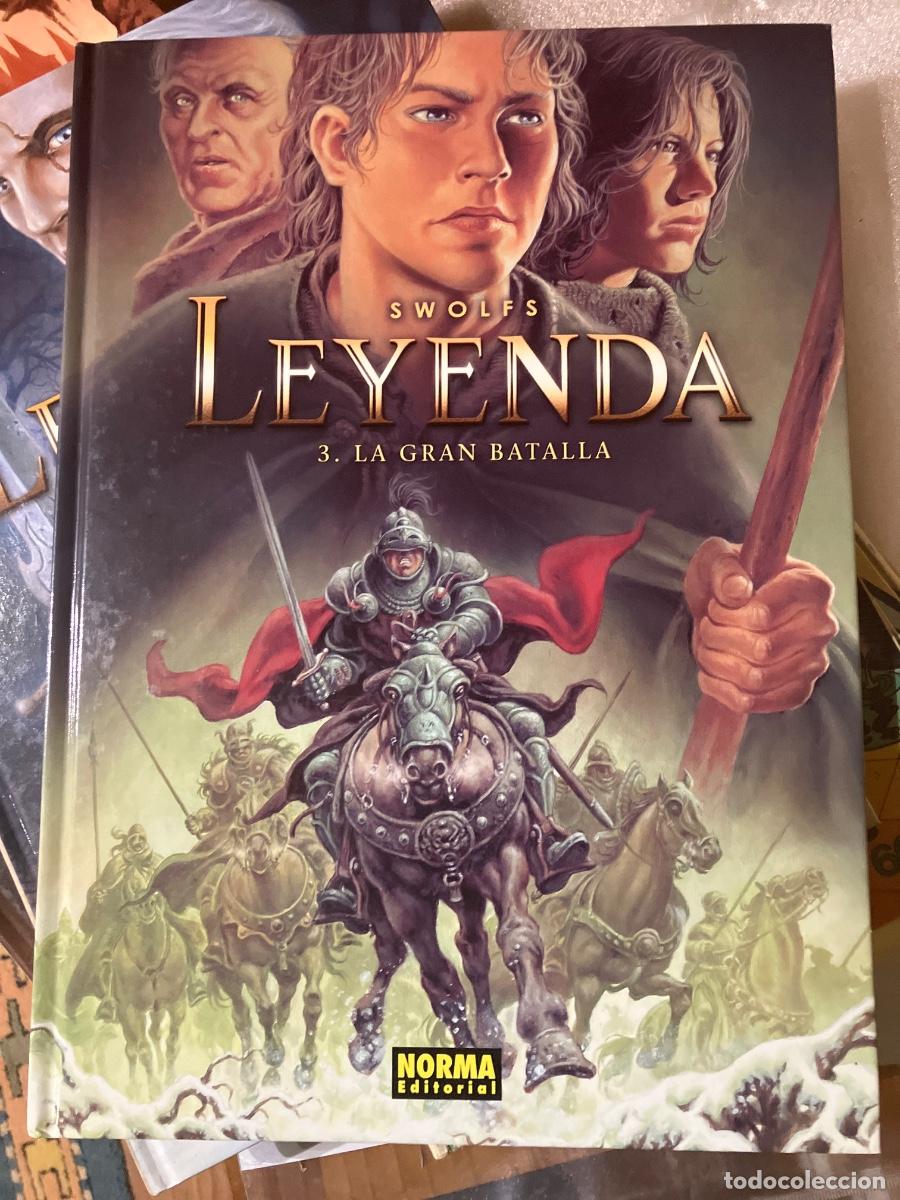 C&oacute;mics: LEYENDA - 4 TOMOS DE 5 COMPLETA - NORMA - SWOLFS - Foto 3